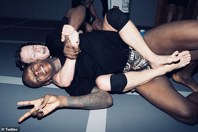 More photos of Mark Zuckerberg training with Nigerian UFC fighter Israel Adesanya ahead of billionaire bout with Elon Musk