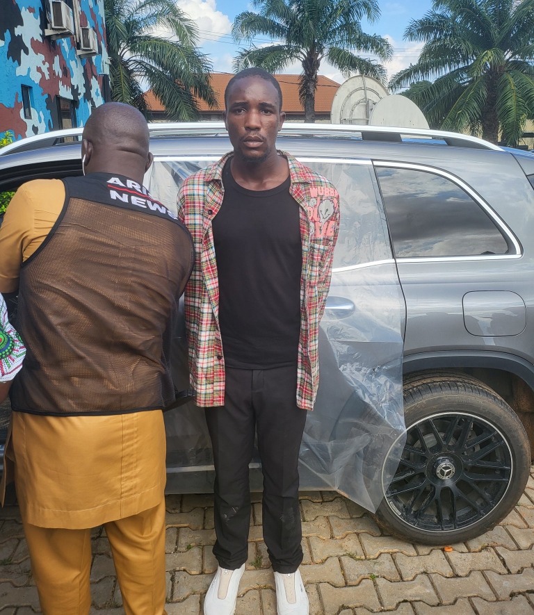 How We Arrested Suspect Who Stole Benz From Car Stand In Abuja - Police 4