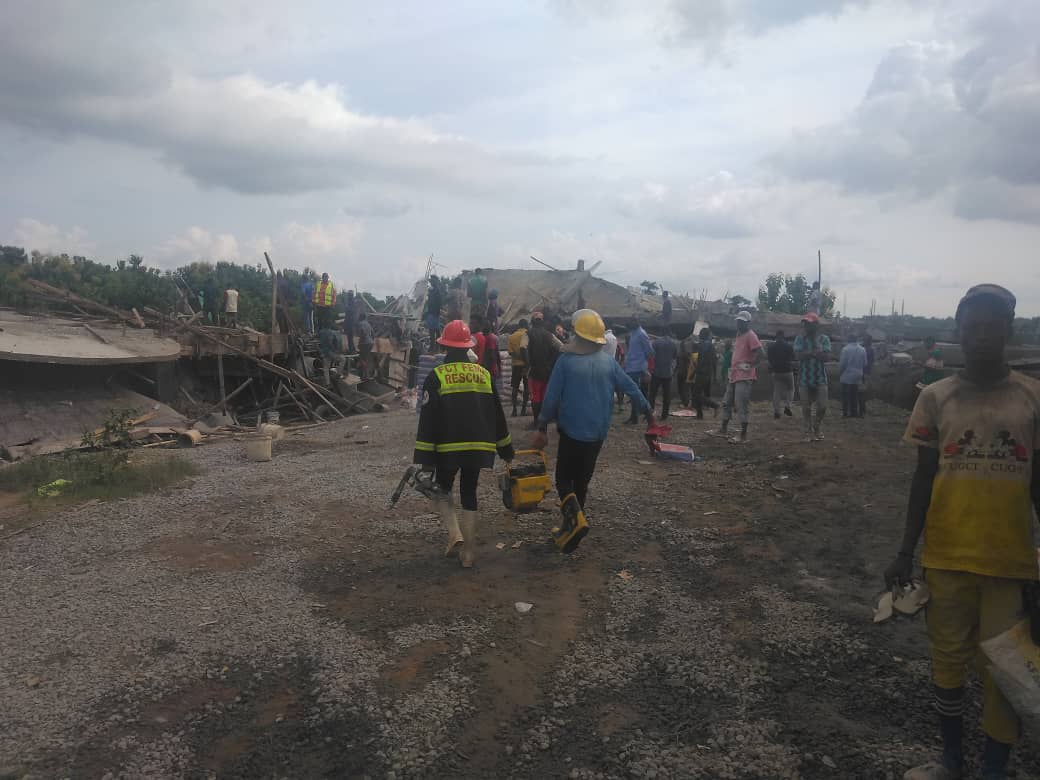 Building collapse in Abuja