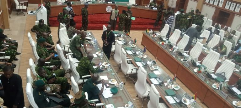 BREAKING: West African Defence Chiefs Meet In Abuja 3