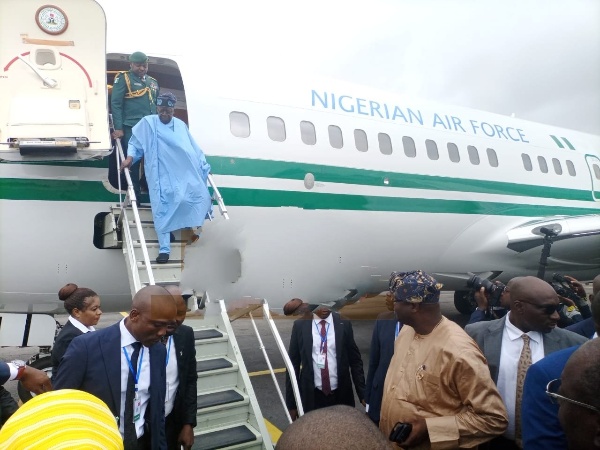 JUST IN: Tinubu Arrives Benin Republic 3