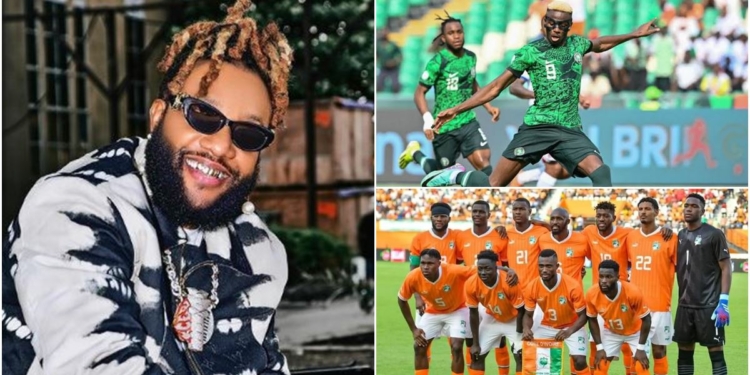 AFCON: Singer KCee To Receive Over N11m As He Stake N3m On Nigeria To Win Cote d'Ivoire 1