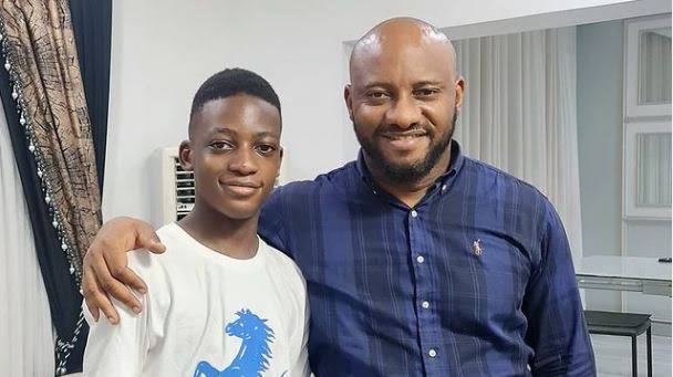 "I Saw You Once In My Dream" - Yul Edochie Celebrities Late Son On His 17th Birthday 