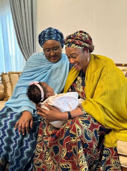 Aisha Buhari and Remi Tinubu