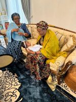 Remi Tinubu visits Aisha Buhari