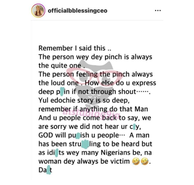 “Stop Bullying Him, Women Are Dare Devils” - Blessing CEO Backs Yul Edochie Against May 2