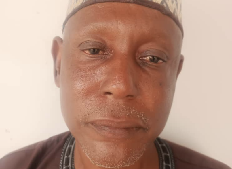 Adamawa Police Arrest Man Who 'Pretends To Be a Ghost' To Defraud People 1