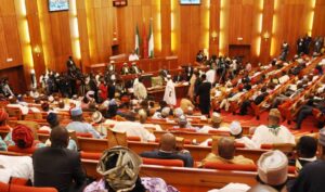 BREAKING: Senate In Rowdy Session Over N29 Trillion Ways And Means Funds