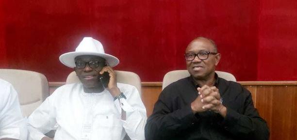 Peter Obi and Julius Abure