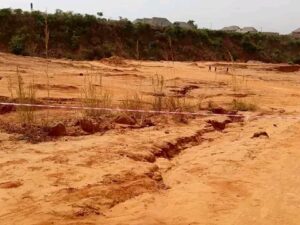 Erosion Control: Idemili South Chairman seals Burrow pits in Oba 