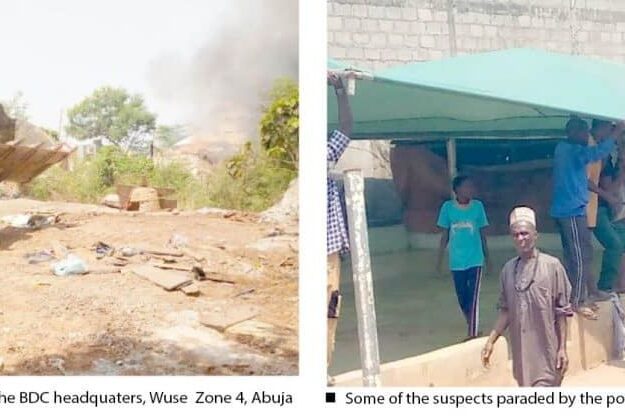 FCTA Officials Demolish Shanties In Abuja BDC Headquarters