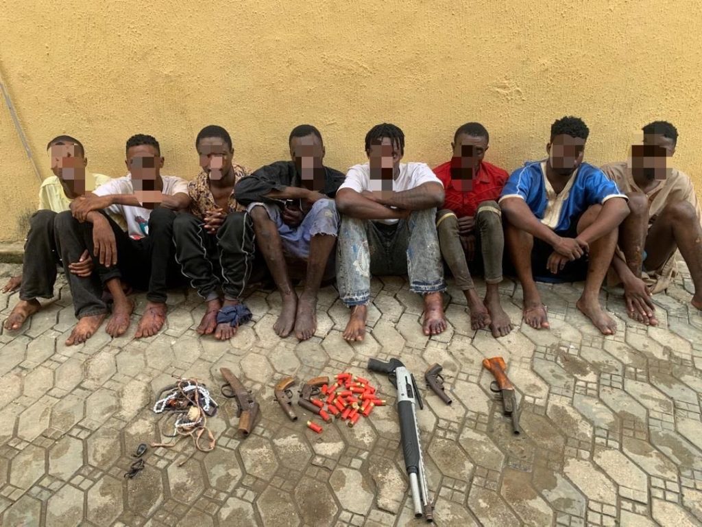 Lagos Police Arrest Eight Suspects for Armed Robbery, Officer's Murder 1