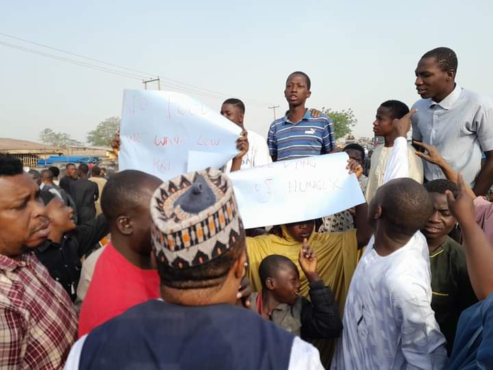 Oyo Youths Protest High Cost of Living 1