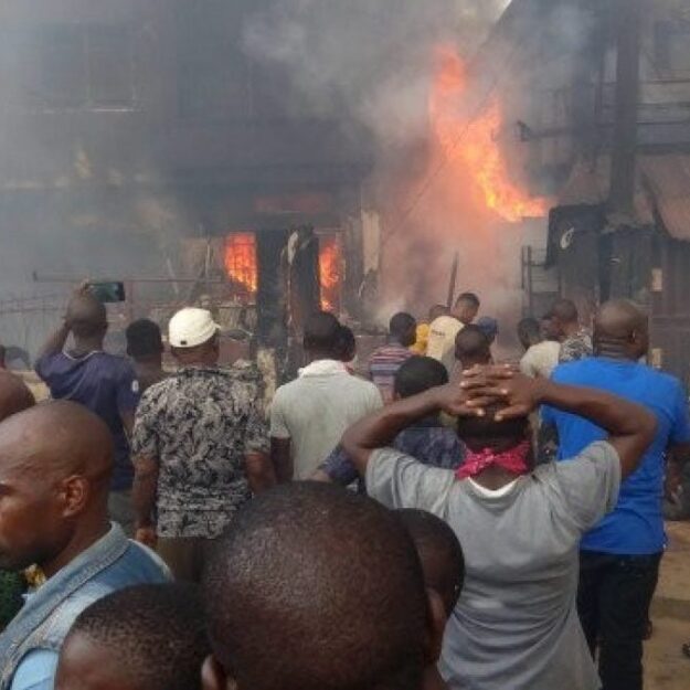 Raging Fire Razes Popular Anambra Market, Wreaks Serious Havoc