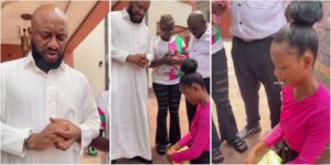 Woman Seeks Yul Edochie’s Prayers And Blessings For Daughter’s Acting Career [Video]