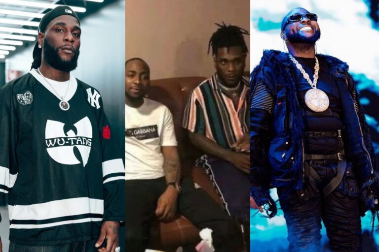 "Your Oga Na P*ssy" - Burna Boy Takes Aim At Davido Over Fan's Comment