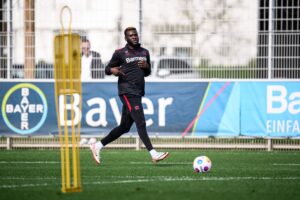 Bayer Leverkusen Celebrate Boniface’s Return To Full Training