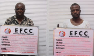 EFCC arraigns 2 in Lagos on allegation of N2.7bn money laundering
