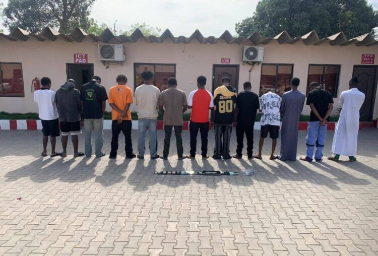 EFCC Arrest 13 Suspects for Alleged Internet Fraud in Kano 1