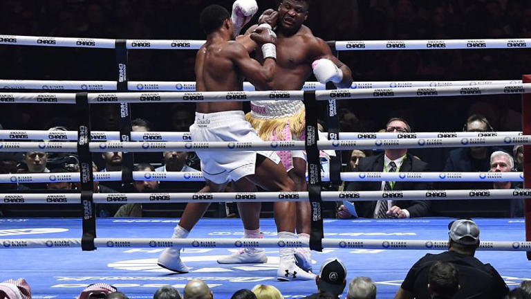 How Anthony Joshua destroyed Francis Ngannou in two rounds