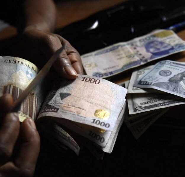 Naira trades below N600 to a dollar at official market