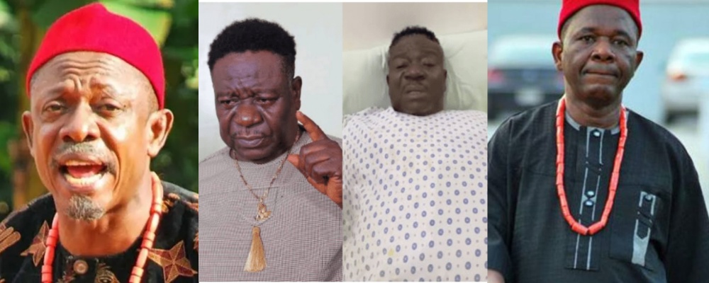 Nkem Owoh Mourns Mr Ibu, Chiwetalu Agu Shares His Last Conversation With Late Actor