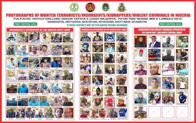 Simon Ekpa, Ado Aliero, Bello Turji, 94 Others Declared Wanted By Nigerian Army 