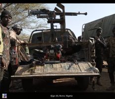 Troops overrun Boko Haram/ ISWAP stronghold in Timbuktu Triangle, recover MRAP, gun truck