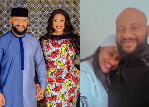 Yul Edochie Takes His Second Wife, Judy Austin To His Village In Anambra