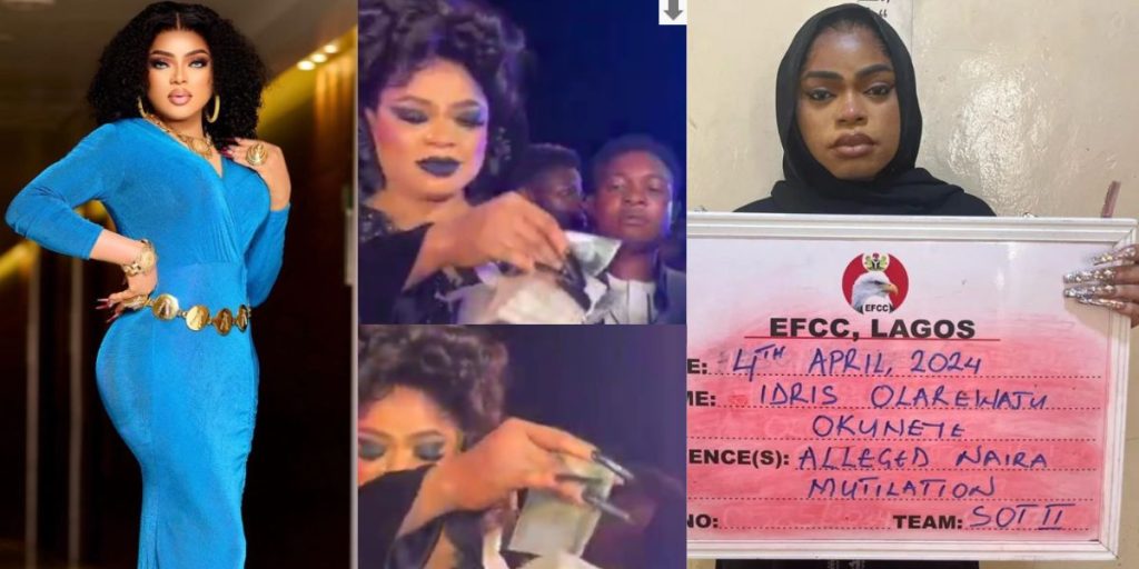 EFCC Grants Bobrisky Bail After He Was Arrested Over Abuse Of Nigerian Naira
