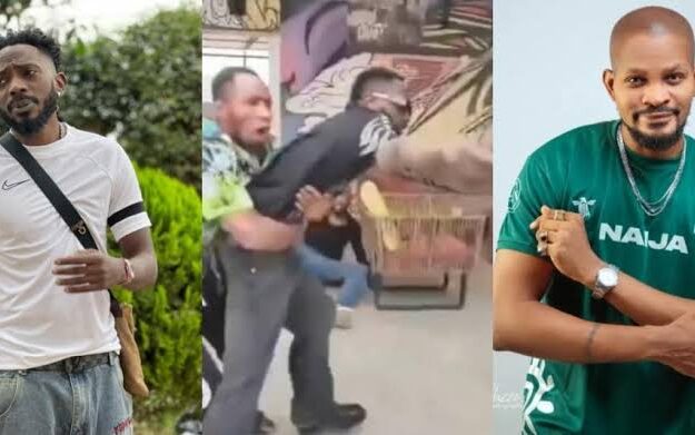 Confusion As May D And Uche Maduagwu Engage In Physical Fight Publicly [Video]