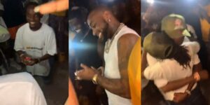 Davido Cheers As Fan Proposes To Girlfriend In His Presence (Video)