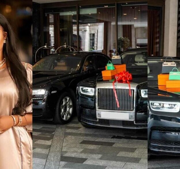 Malivelihood Gifts Wife, Deola Smart Another Rolls Royce (Photo)