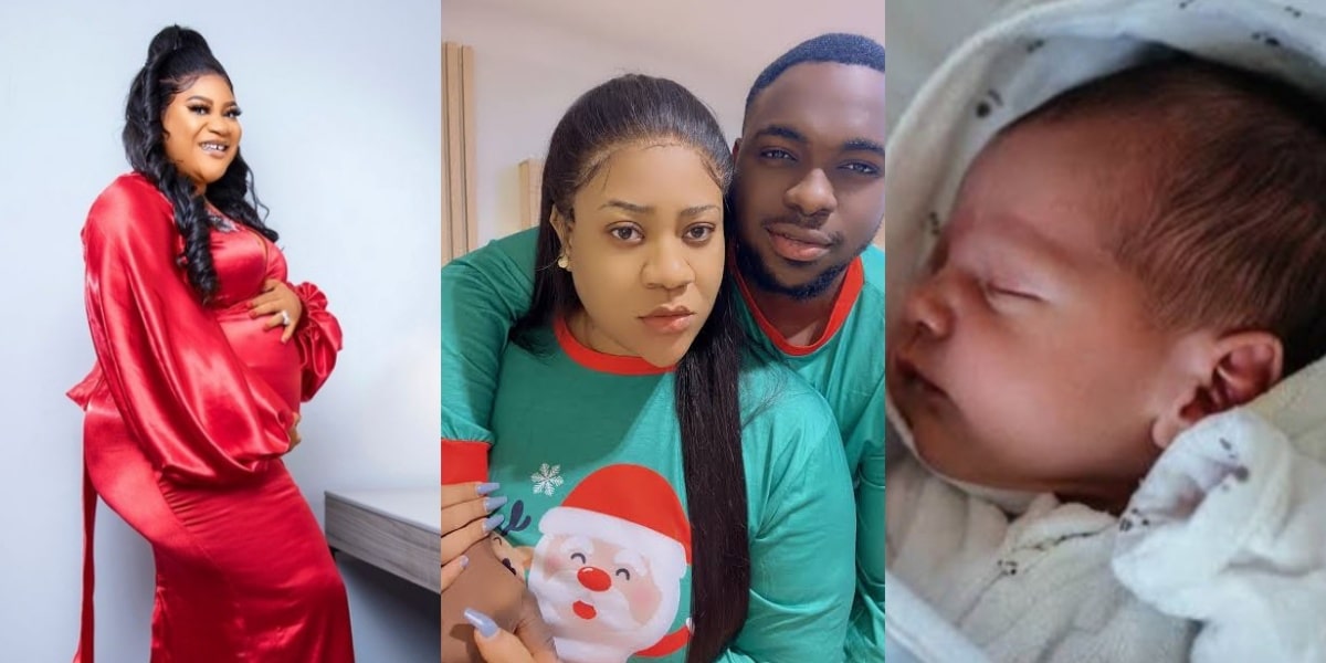 Nkechi Blessing Announces Birth Of Baby Boy With Her Boyfriend, Xxssive