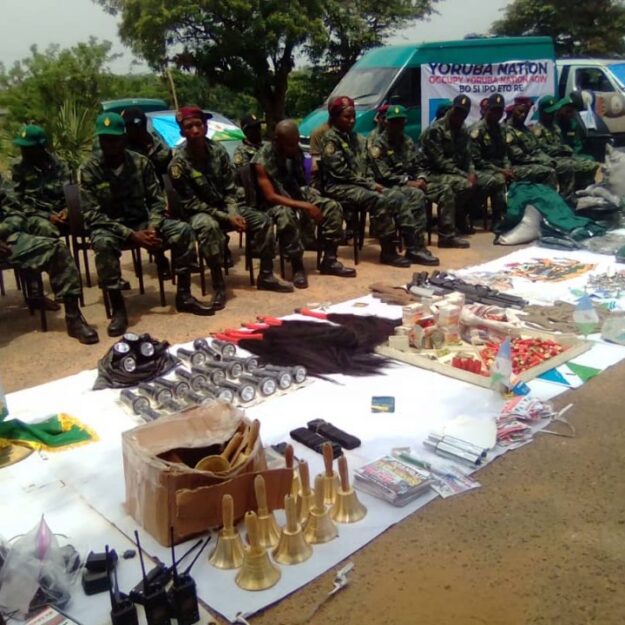 No Regret Invading Oyo Govt House – Arrested Yoruba Nation Agitators Say (Photo)