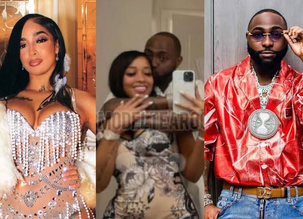 US Model, Bonita Maria Shares Loved-Up Photo With Davido As He Tearfully Pleads On His Knees [Video]