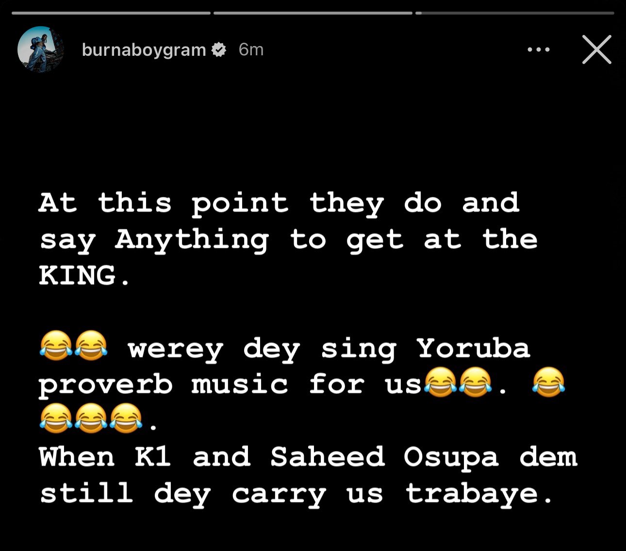 "You're Just A Madman Singing Yoruba Music" - Burna Boy Hit Back At Brymo 