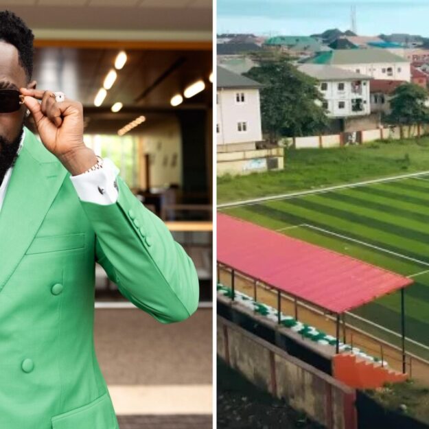 Afrobeats Singer, Patoranking Builds Mini-Stadium In Ebute Metta, Lagos