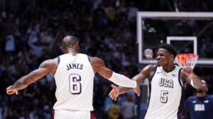 Basketball: James Leads Team USA To Victory Over Germany In Final Pre-Olympics Game