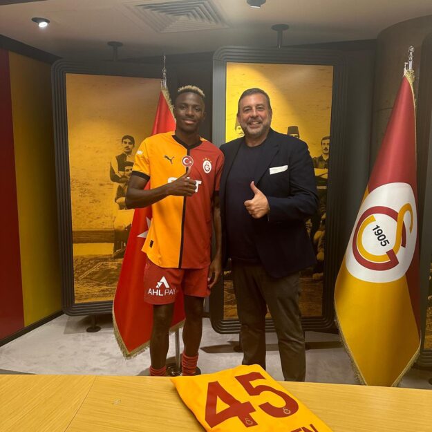 ‘He Will Meet Expectations’ — Galatasaray Chief Tips Osimhen To Score Goals For Club