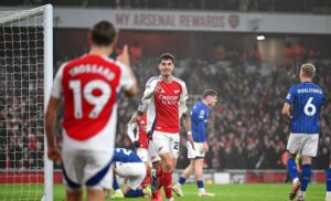 Arsenal Move Up To Second After 1-0 Win Vs Ipswich