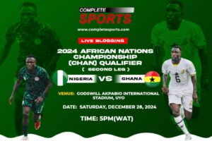 Nigeria Vs Ghana Live Blogging – CHAN 2024 Qualifier, Second Leg