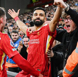 Salah Makes EPL History In Liverpool’s 6-3 Win Vs Spurs