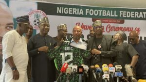 NFF Unveils New Super Eagles Head Coach Chelle